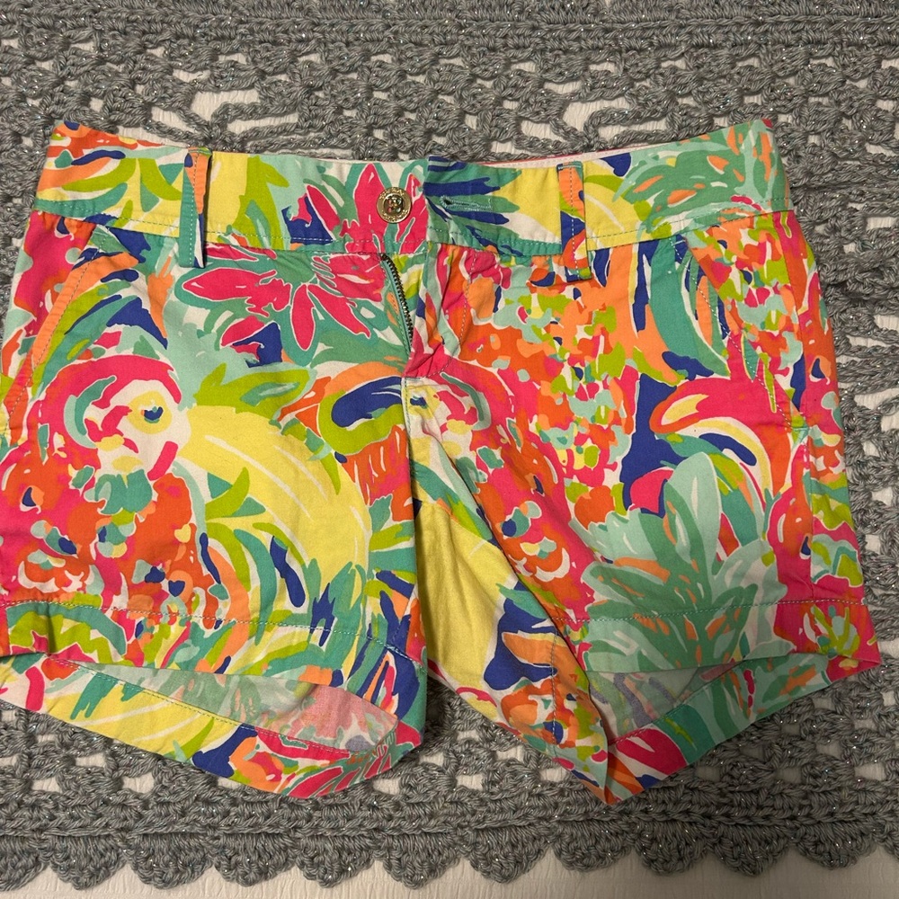 Lilly Pulitzer Floral Callahan Shorts